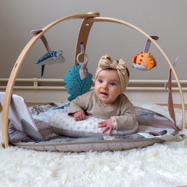 Bo Jungle Wooden Play Gym - Ocean Bliss