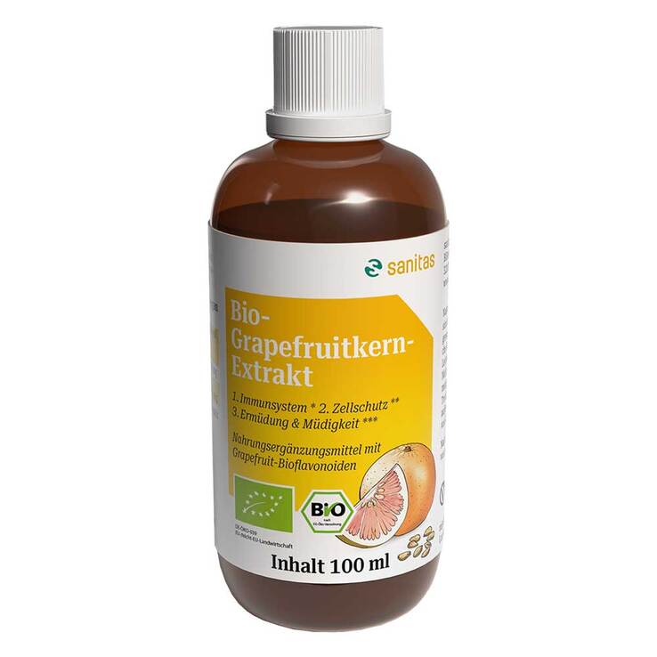 Grapefruit Kern Extrakt Bio Lösung, 100 ml