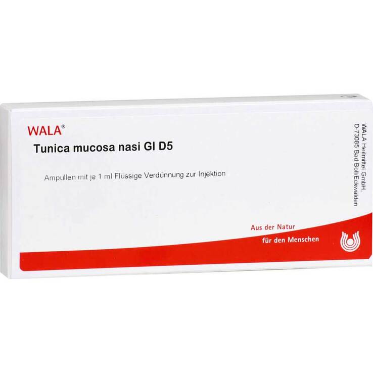 Tunica mucosa nasi. GL D 5 Ampullen, 10X1 ml