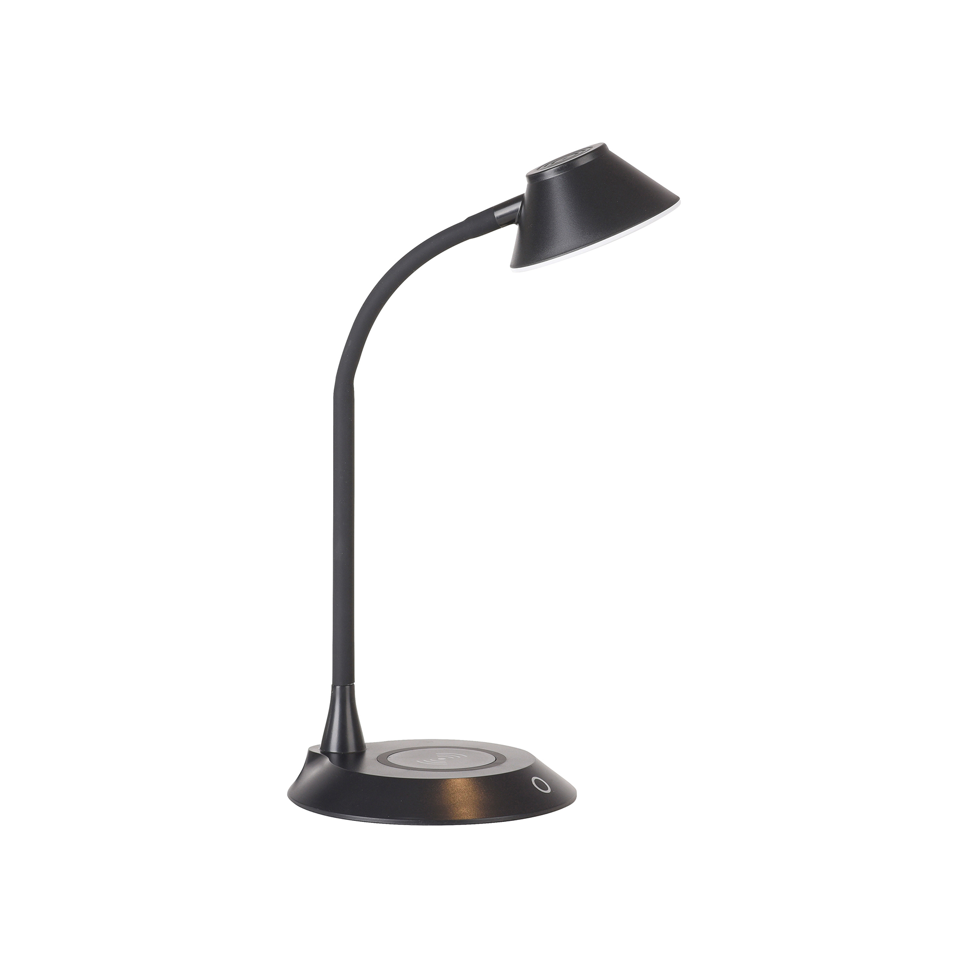 LED-Tischleuchte - schwarz - dimmbar - Wireless Ladefunktion