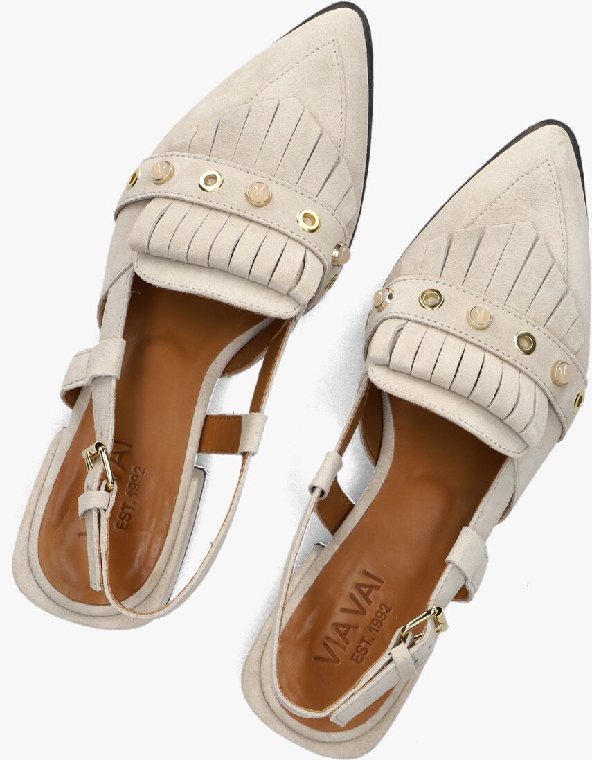 beige via vai slingbacks jazz tammi