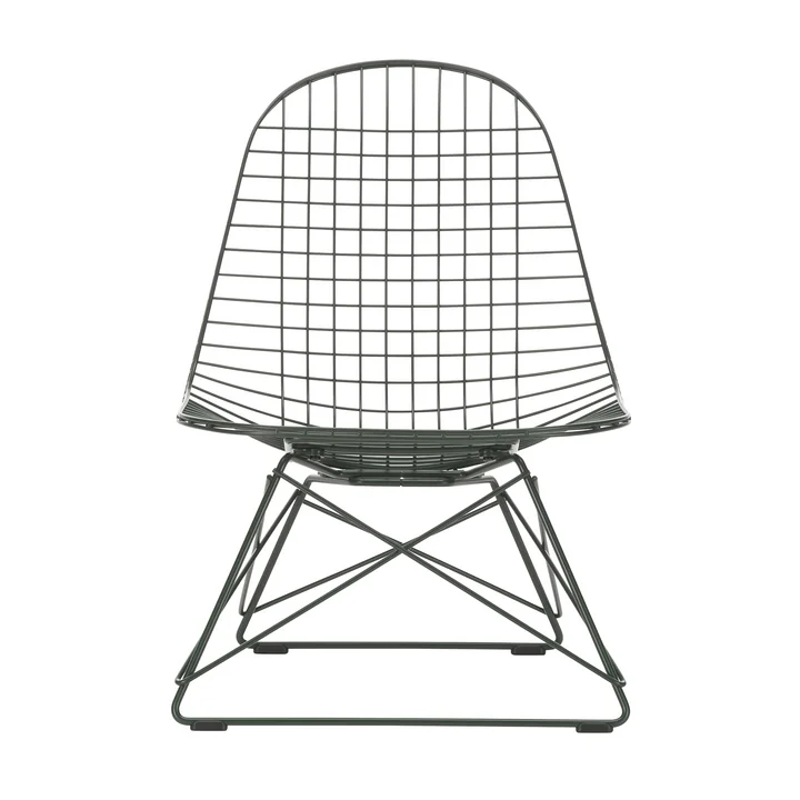 Vitra - Wire Chair LKR, himmelblau (Kunststoffgleiter basic dark)
