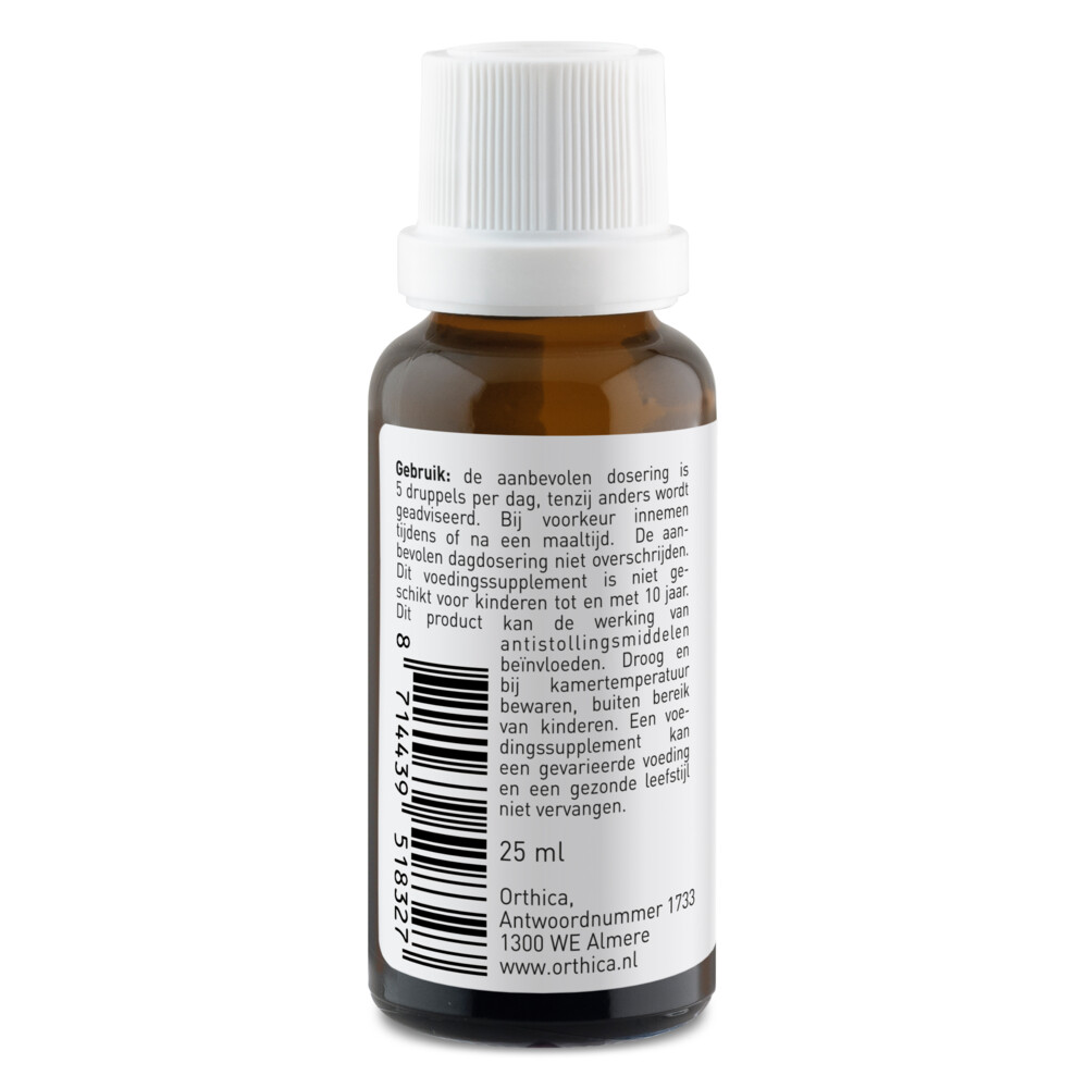 Orthica Oliedruppels D3 & K225 ml
