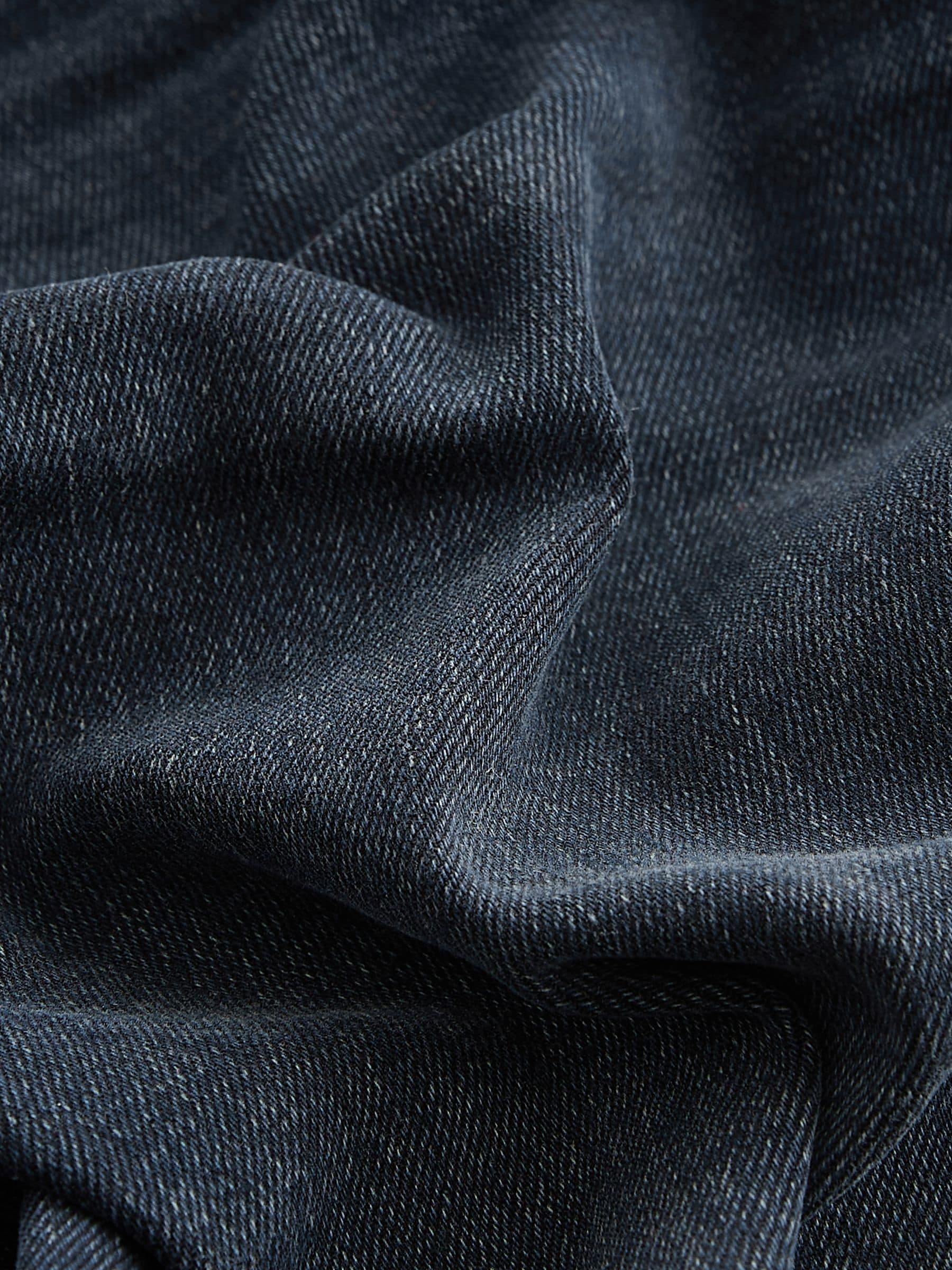 Donkerblauw - Rechte, klassieke jeans met stretch