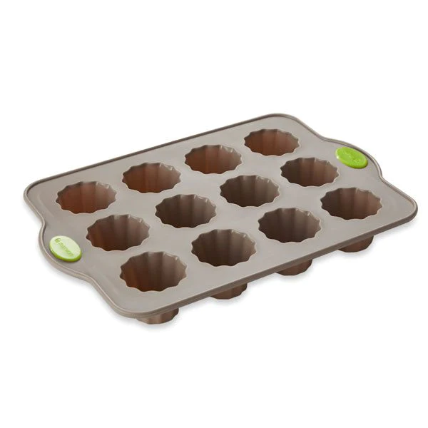 RigiFlex Plaque 12 canelés en silicone structure acier Mathon