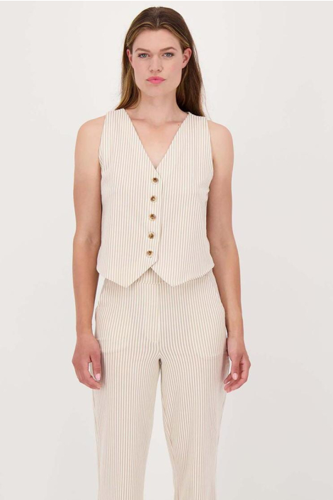 Zusss beige dames gilet