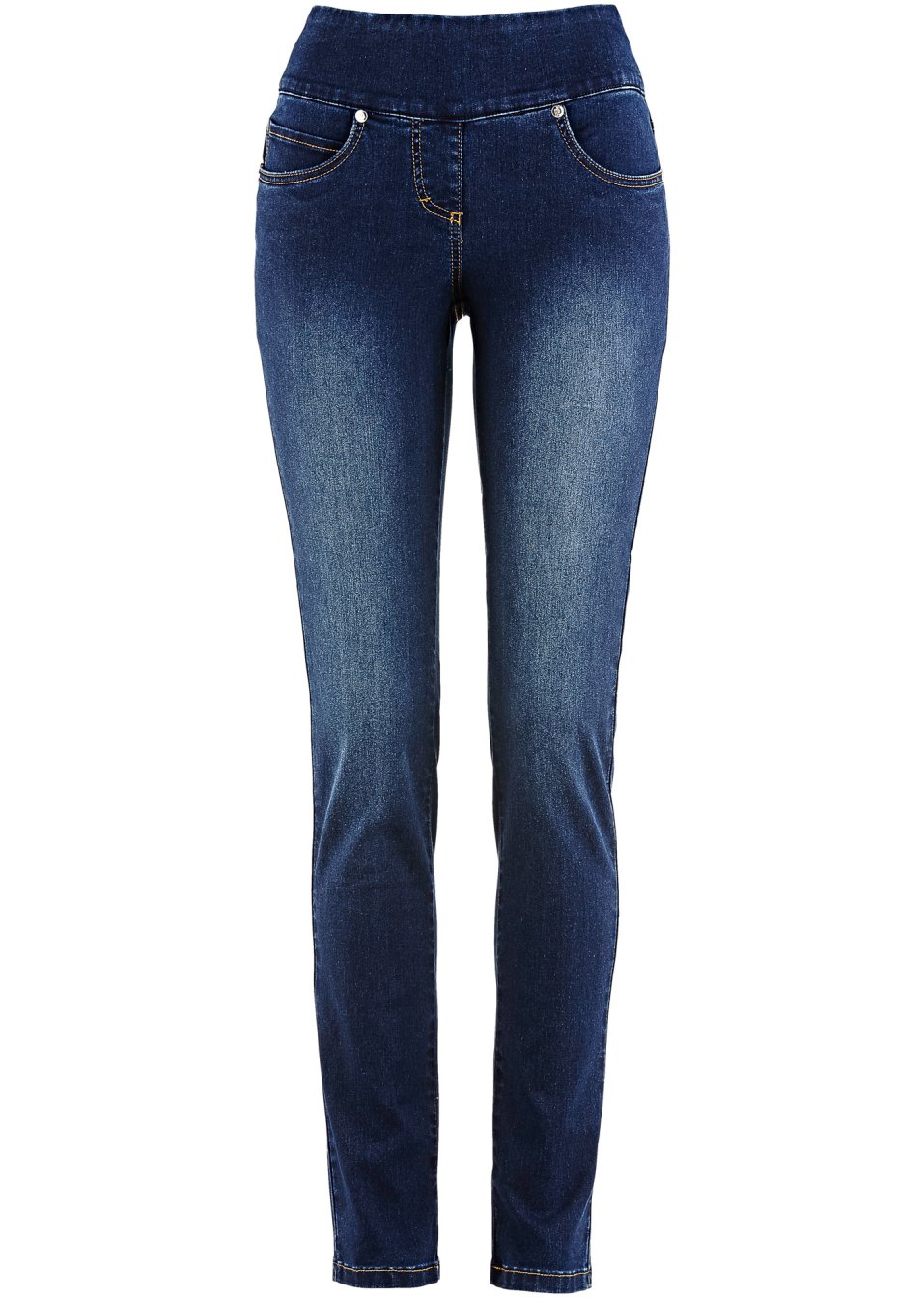Jean mega-stretch à taille confortable