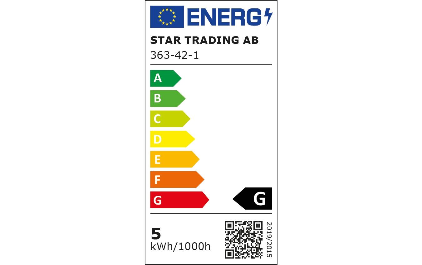 Lampe Dou Coating Opaq 5 W (35 W) E27 WarmweissMattiertes Leuchtmittel in Globeform