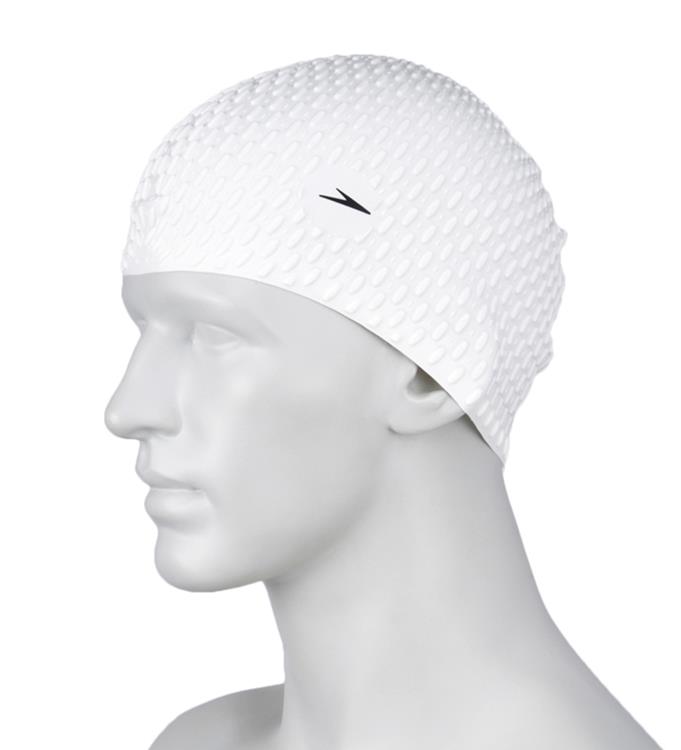 Speedo BUBBLE CAP WHI Badmuts