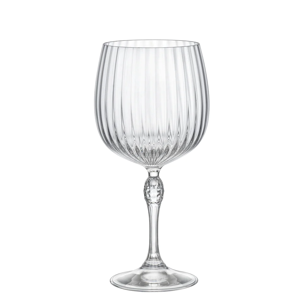 Boite de 4 verres AMERICA gin tonic Bormioli Rocco