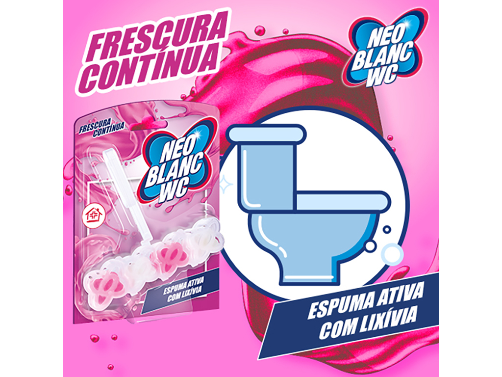 Bloco Sanitario Frescura Contínua com Lixivia Neoblanc 1 un