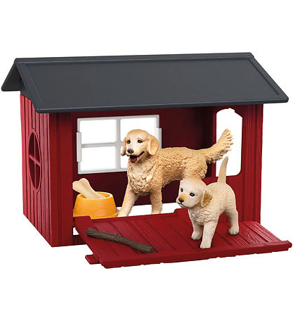 Schleich Farm World - Zwinger m. 2 Golden Retriever - 42722