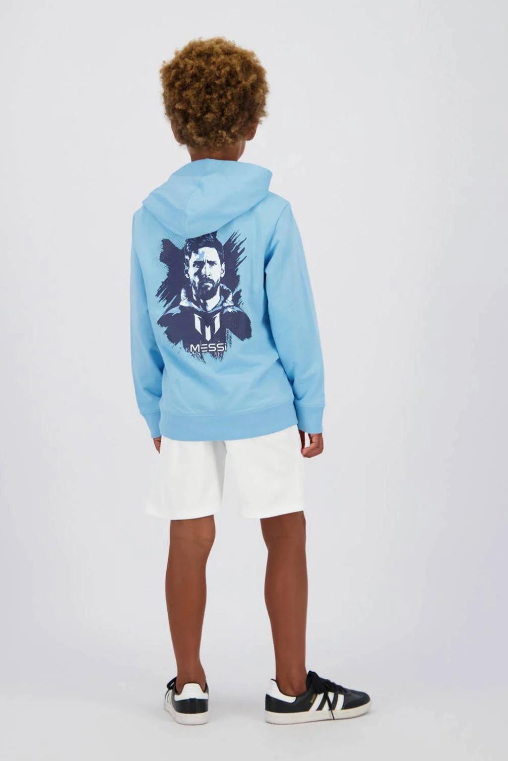 Messi hoodie lichtblauw