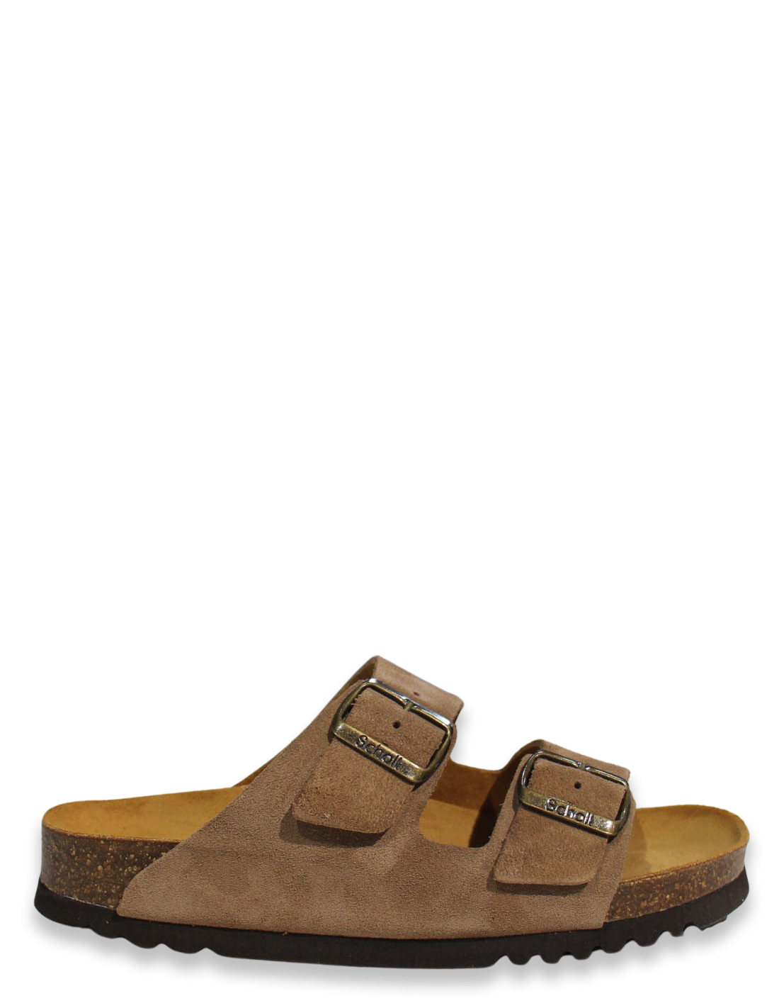 scholl Mules Femme Josephine Daim Taupe