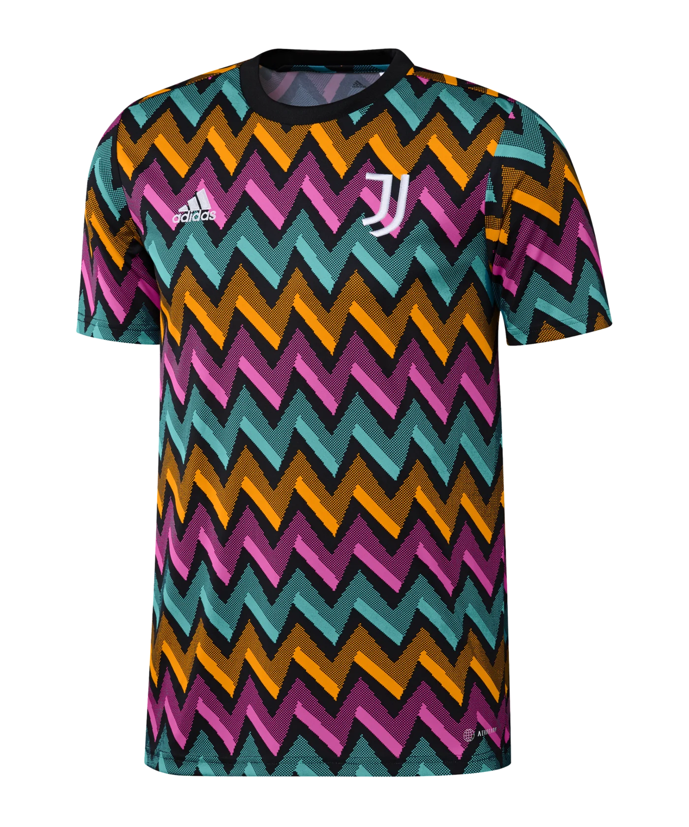 adidas Juventus Turin Prematch Shirt 2021/2022 Kids Schwarz