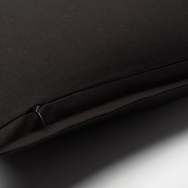 Coussin GoodHome Hiva noir 60 x 60 cm