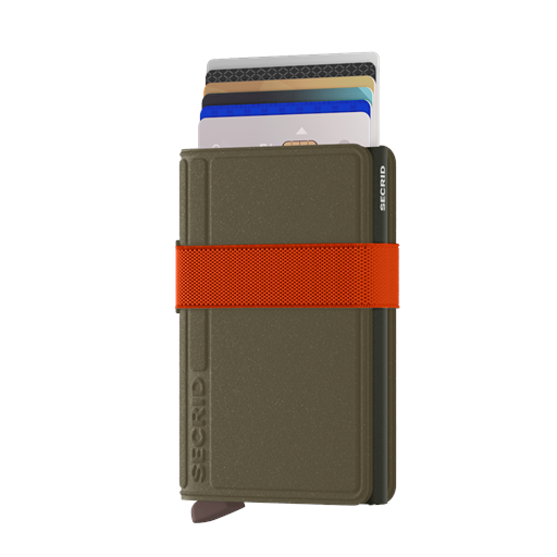 Secrid Band Pung, Green/Orange
