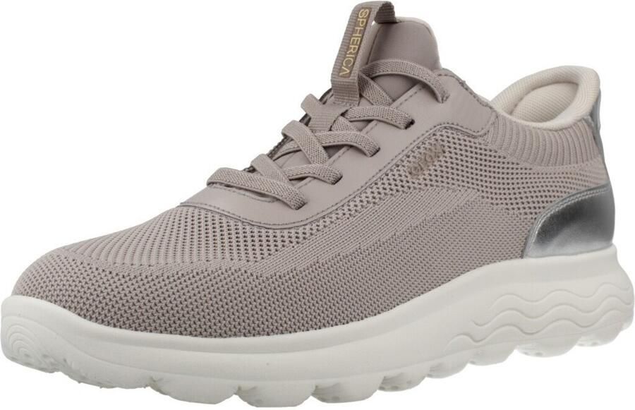 GEOX SPHERICA PLUS DAMES Sneakers GRIJS ZILVER