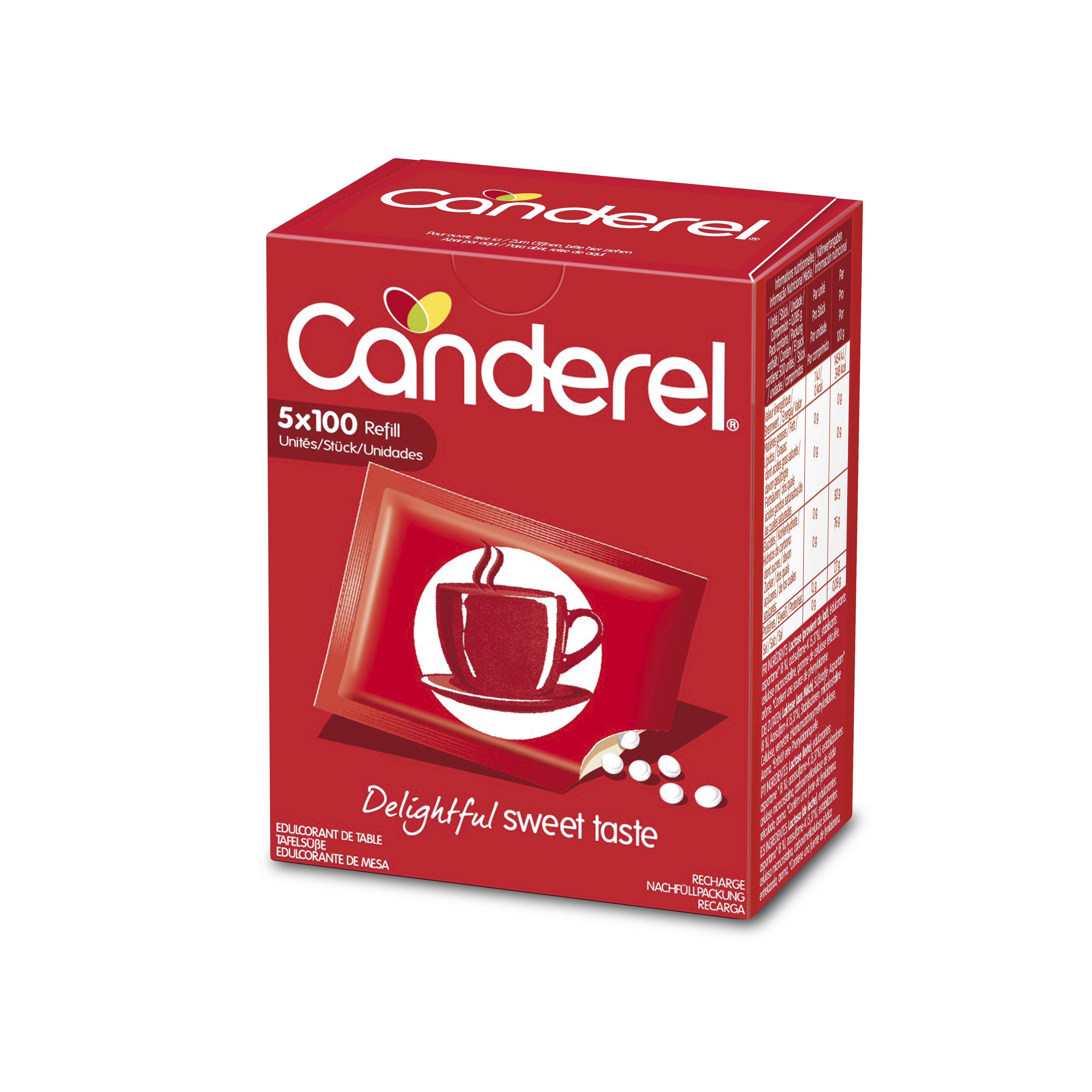 CANDEREL Tabl refill 500 Stk<br>500 Stück, Tablette, refill