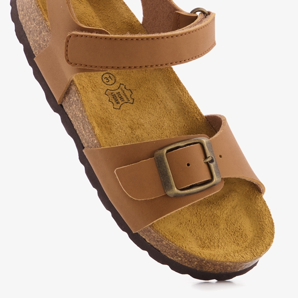 Hush Puppies kinder bio sandalen cognac