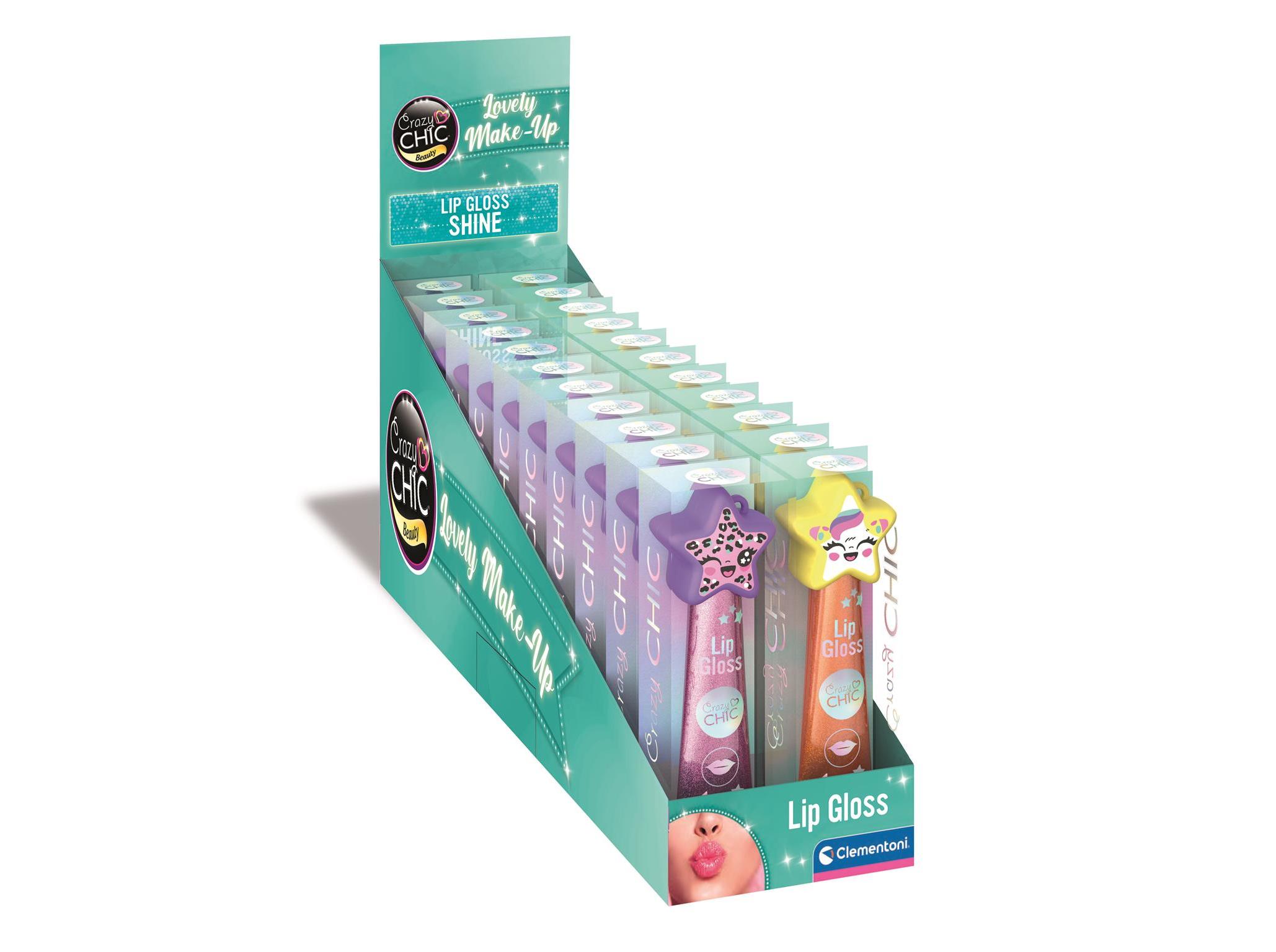 LIP GLOSS SHINE STAR CRAZY CHIC MODELOS SORTIDOS