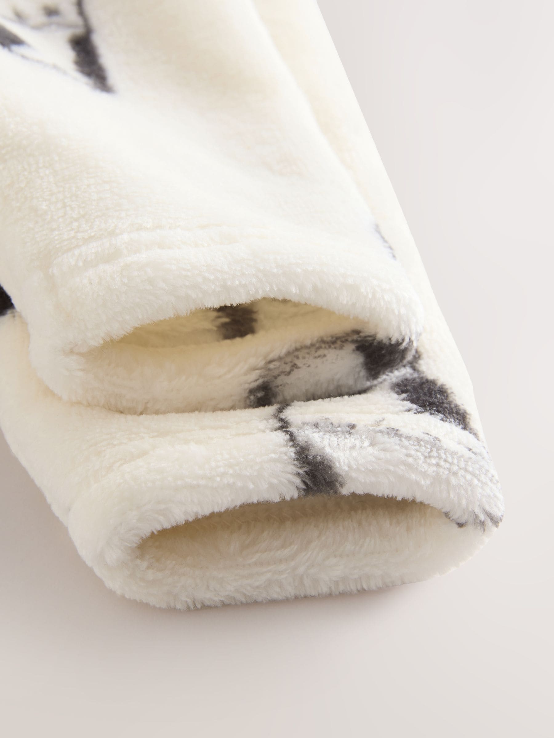 Wit - Fleece babypyjama