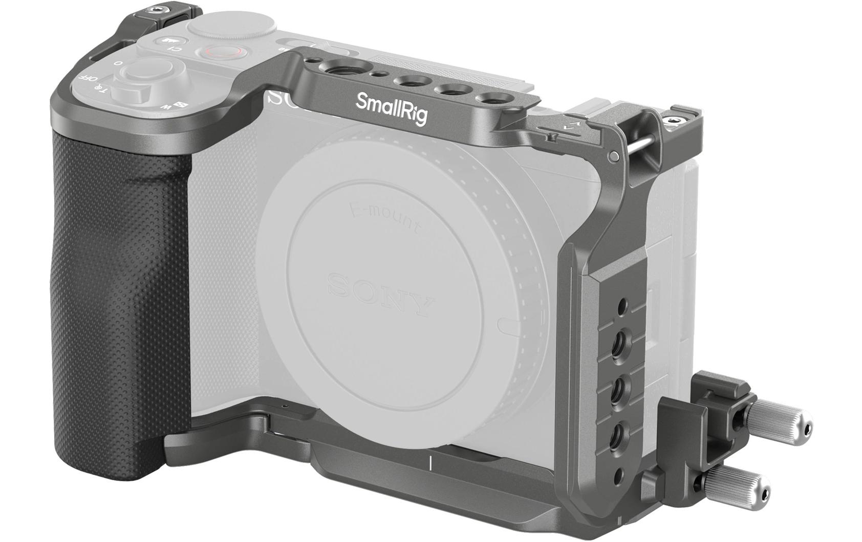 Cage HawkLock Quick Release Kit für Sony ZV-E10 IISchützt die Kamera und bietet Anschlussmöglichkeiten