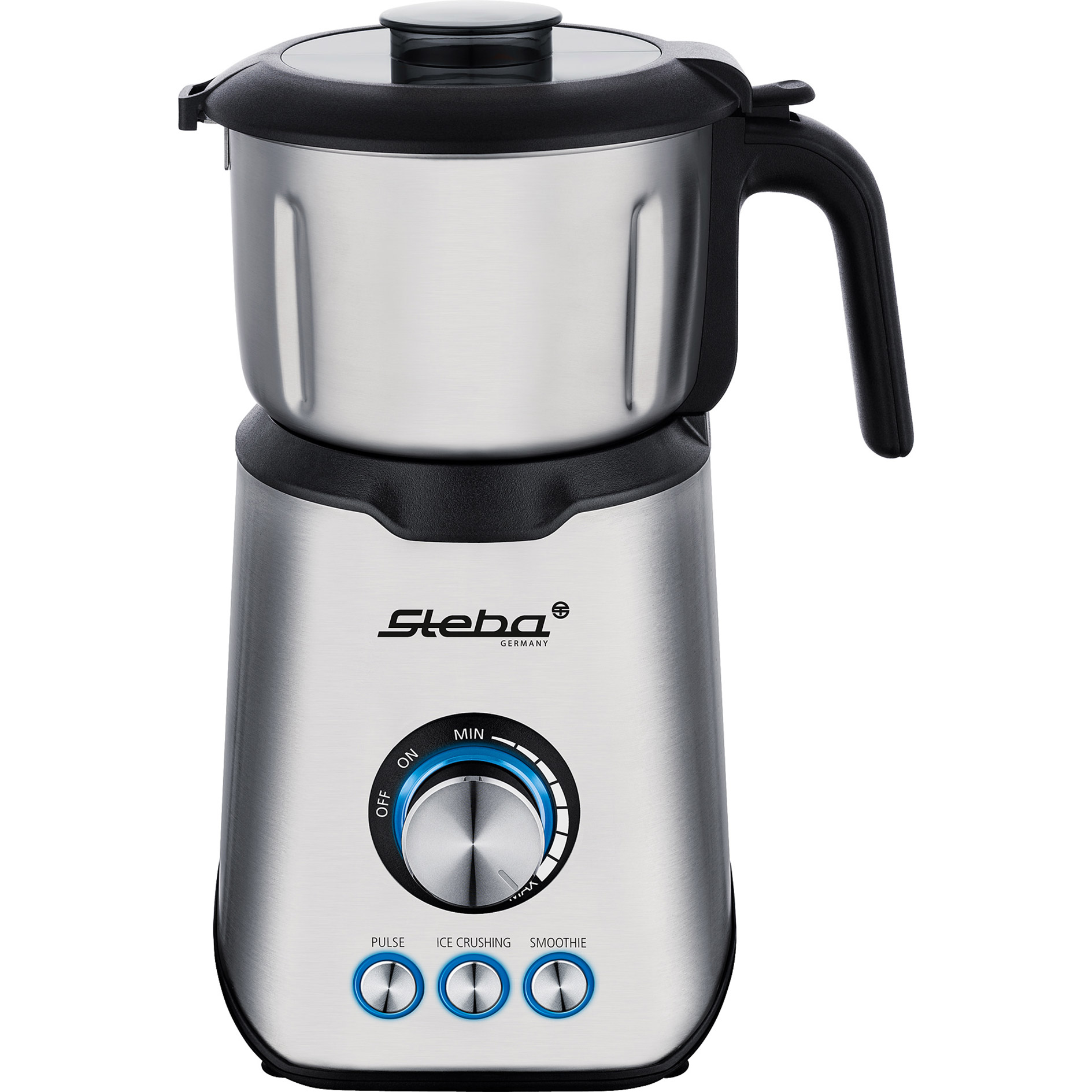 STEBA Standmixer MX 4 PLUS - schwarz - Edelstahl