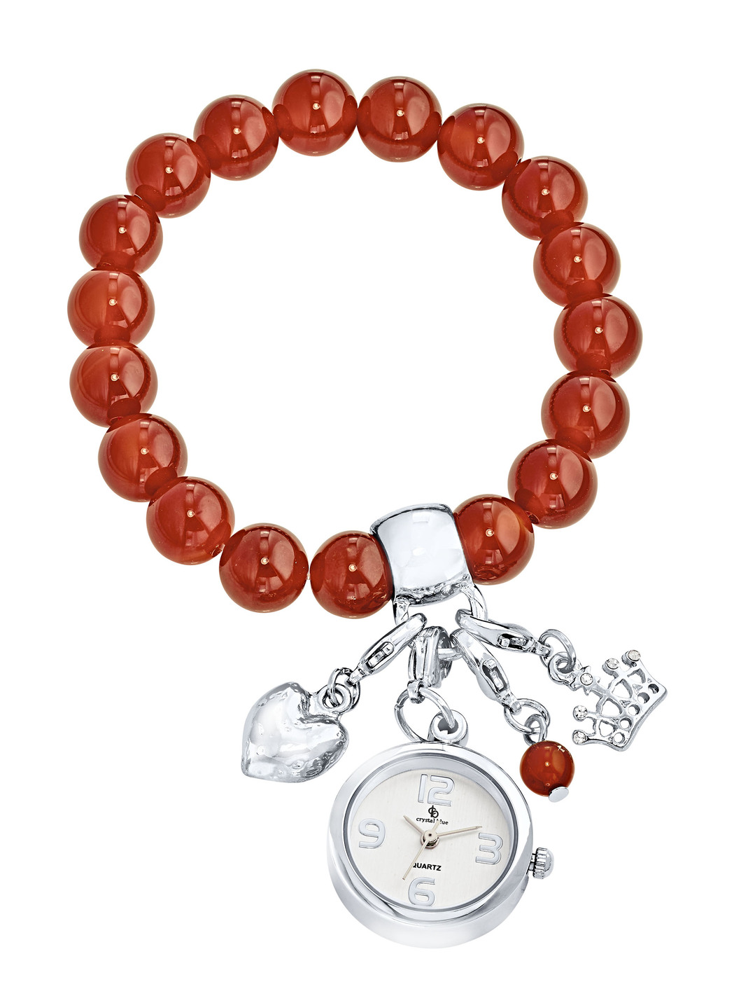Edelstein-Armband mit Charms