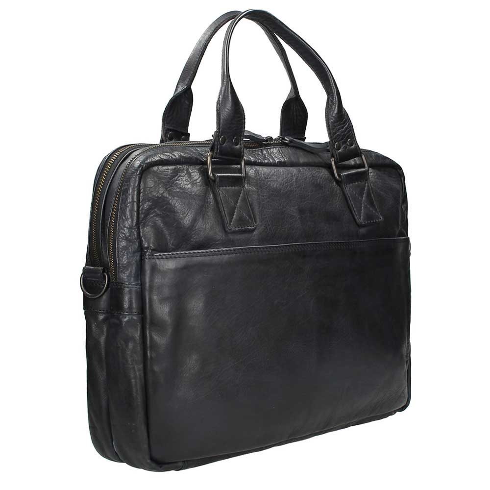 Bear Design Cow Lavato Laptoptas black