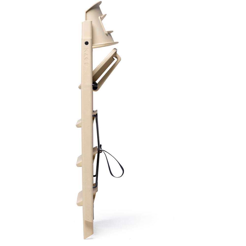 Køb KAOS Desert Sand Klapp Højstol Recycled Med KLAPP® Sikkerhedsbøjle Og Bakke Bundle