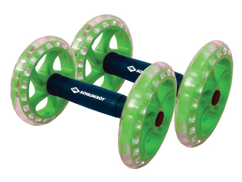 Schildkröt Fitness Bauchtrainer Dual Core Roller Bauchtrainer
