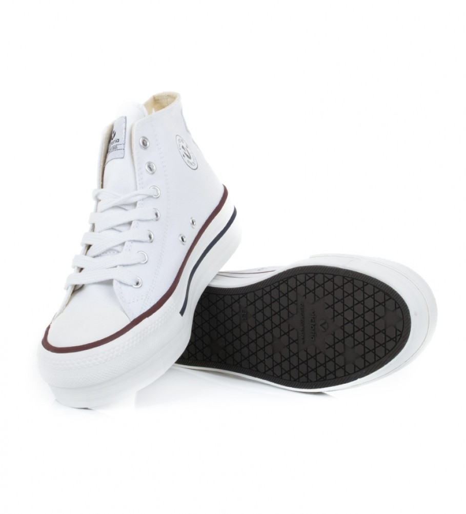 Sapato branco Victoria Amsterdam - Altura da plataforma: 4,5 cm -
