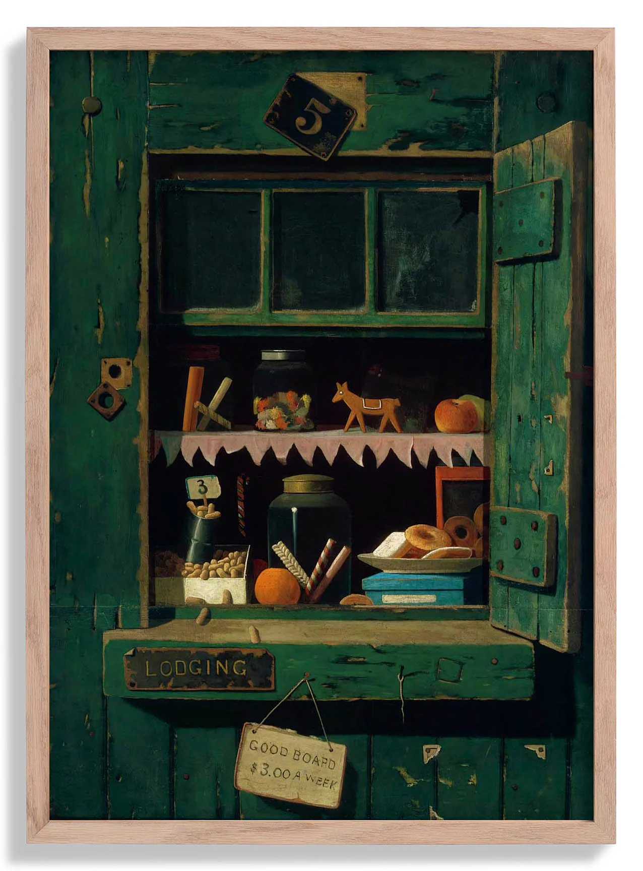 Der Laden des armen Mannes von John Frederik Peto