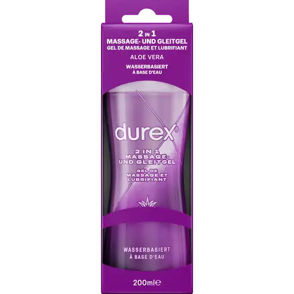 2in1 Massage & Gleitgel Aloe Vera