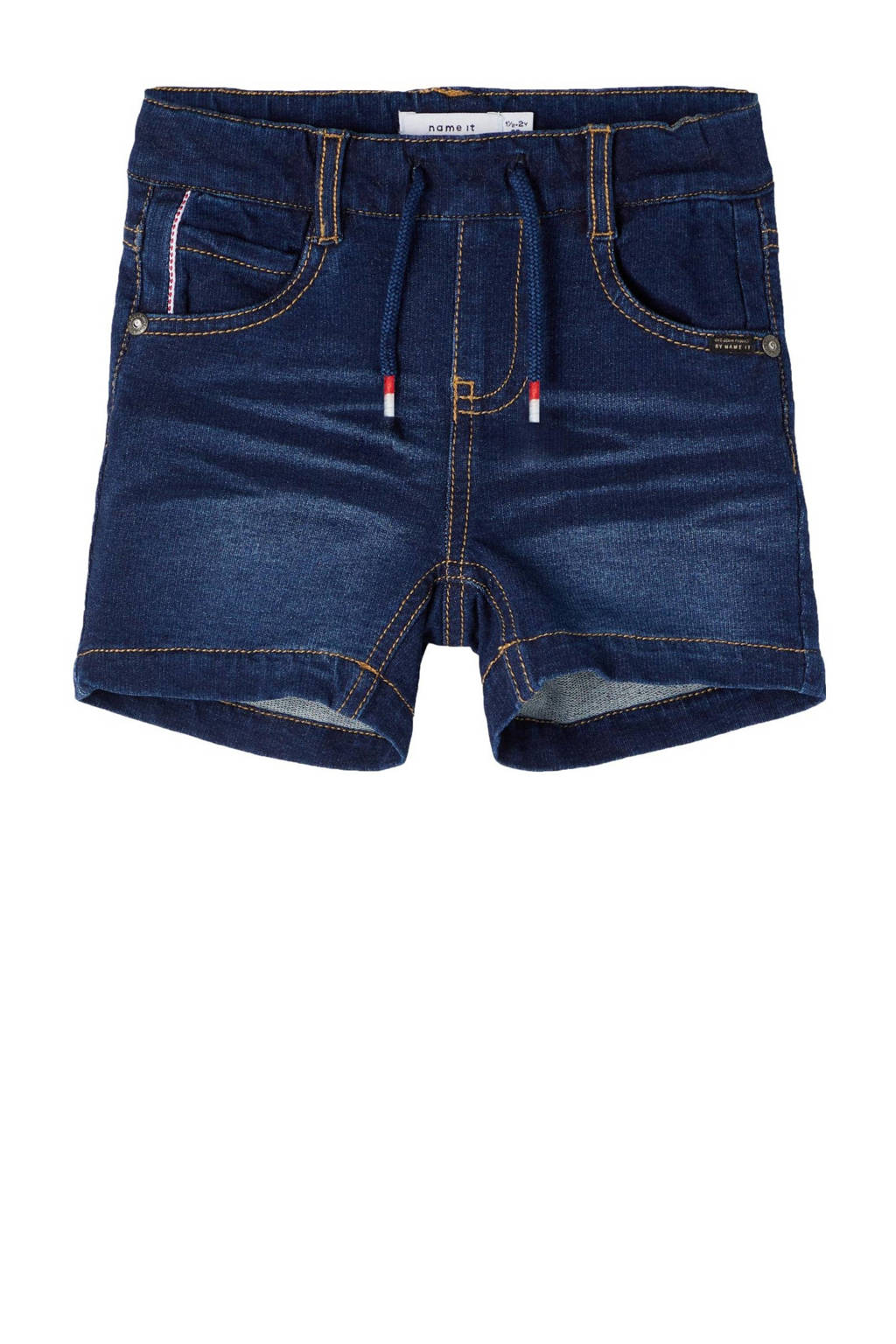 NAME IT regular fit jeans bermuda NMMRYAN dark denim