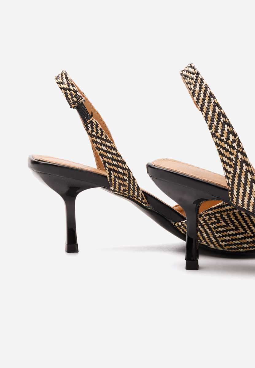 Chaussures slingback multicolores Sophye
