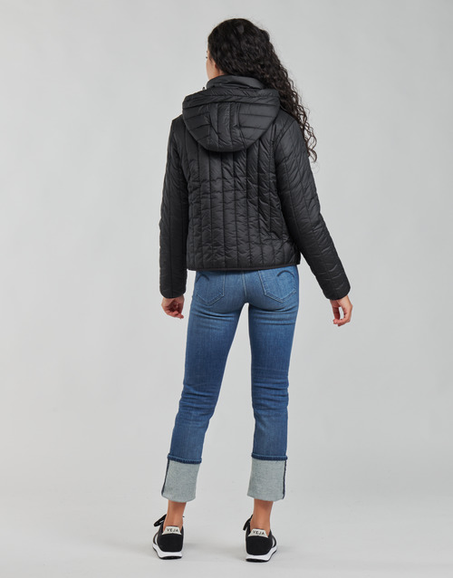 G-Star Raw - MEEFIC VERTICAL QUILTED JACKET - Noir