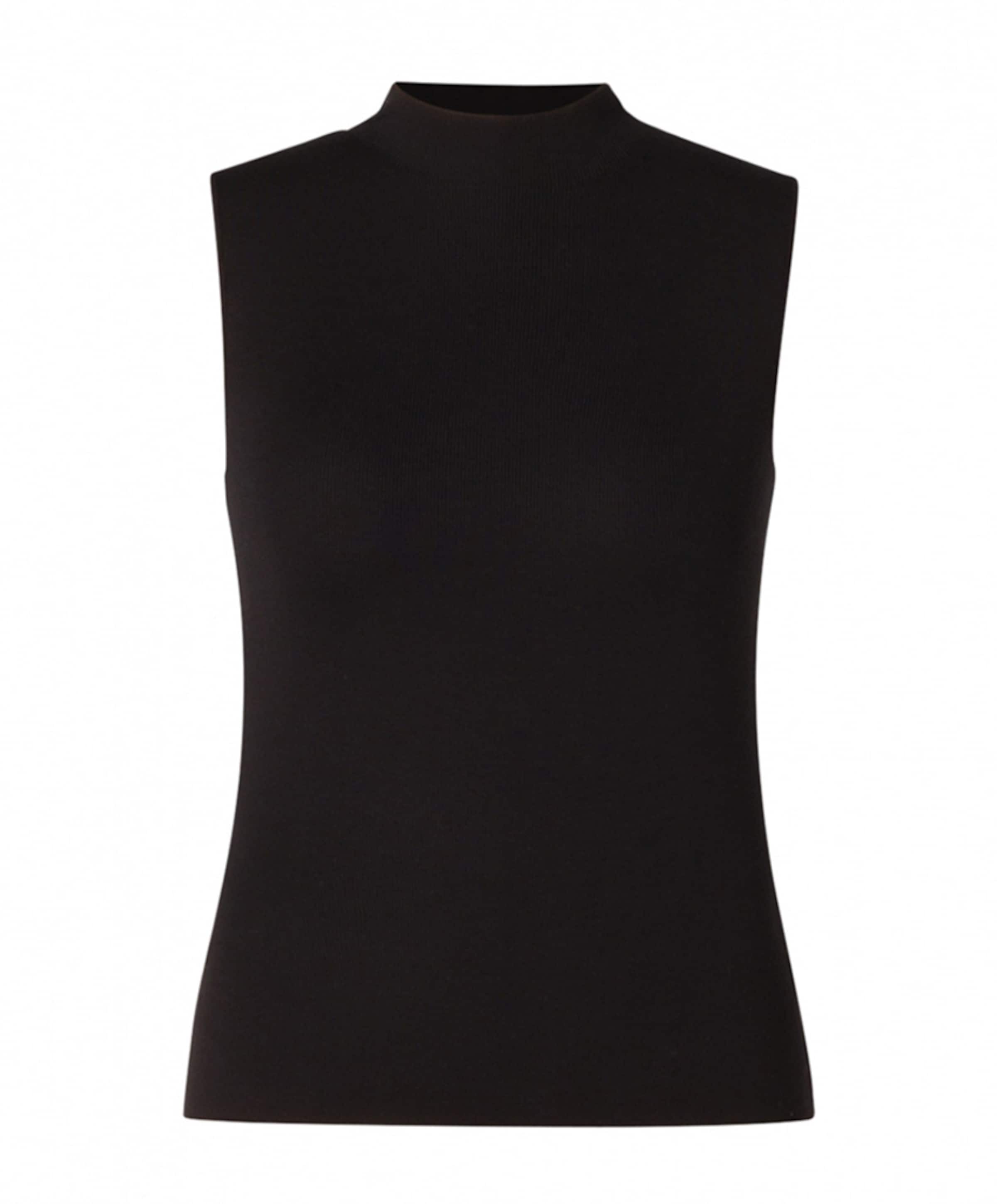 Base Level Curvy Dames top zwart