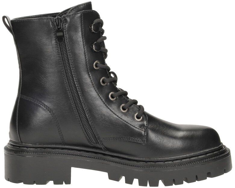 Sub55 Veterschoenen Hoog zwart