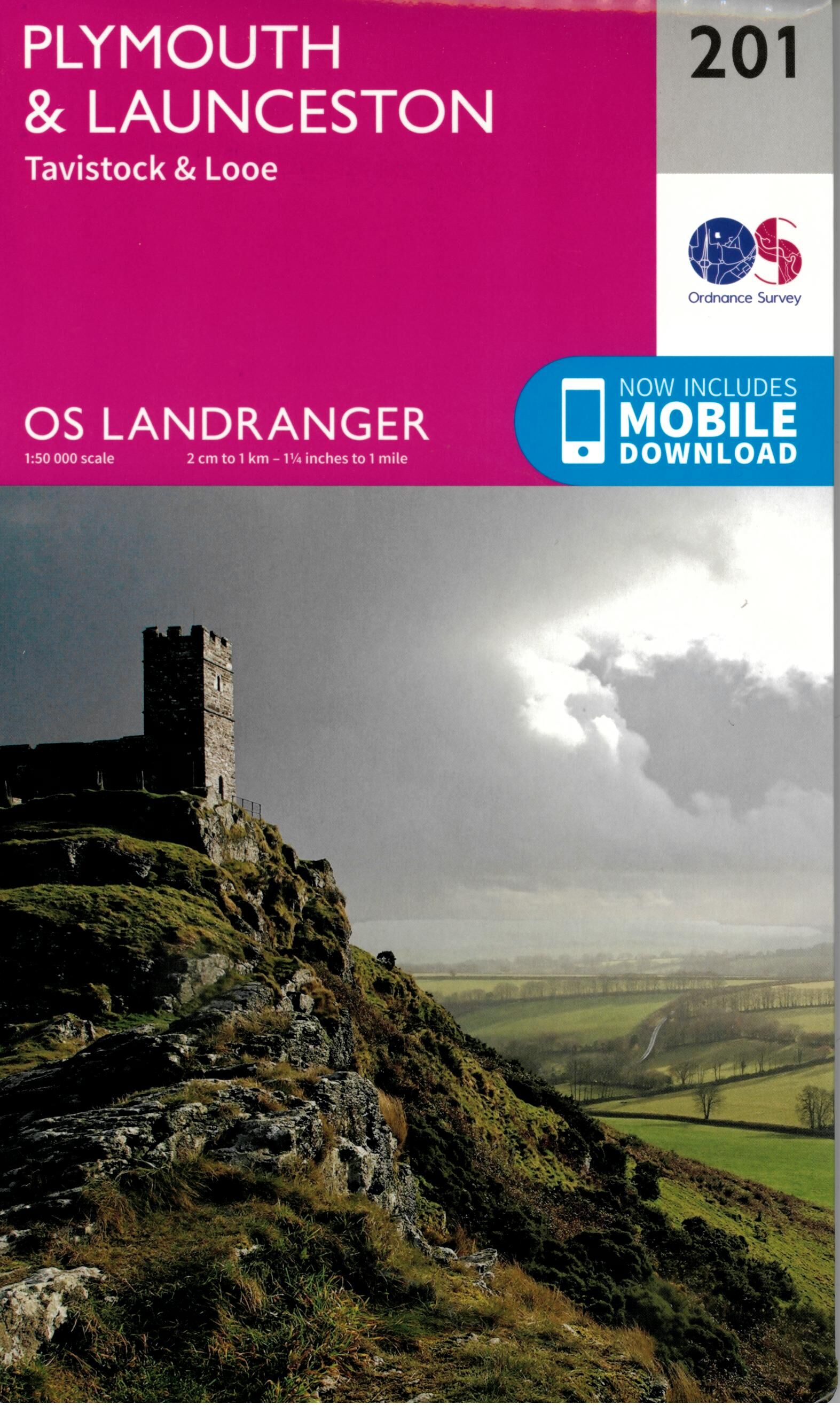 ORDNANCE SURVEY - 201 GB PLYMOUTH 1 50 000