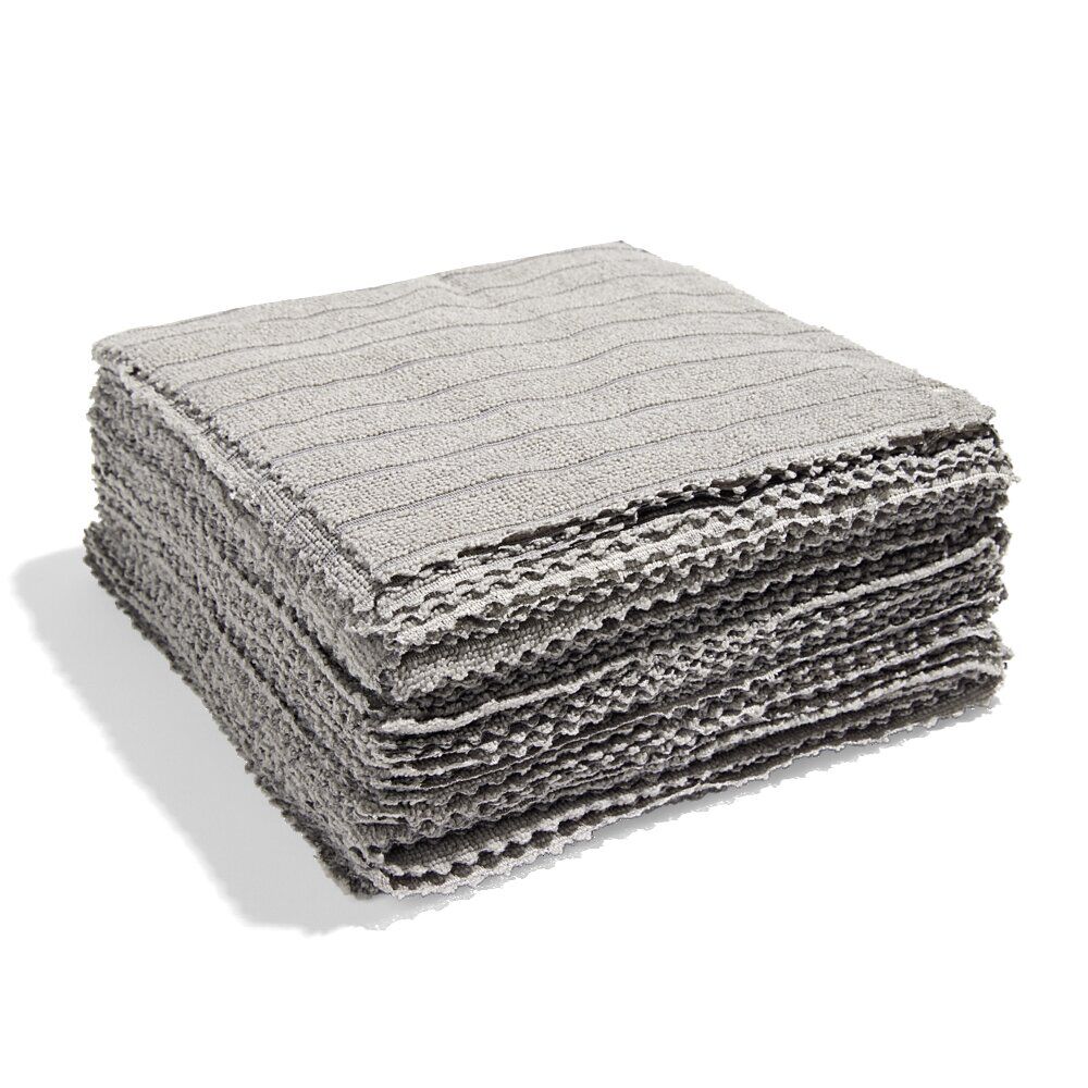 Lot de 50 chiffons microfibre 25x25cm