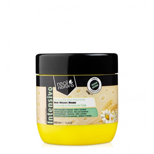 Real Natura Máscara Sem Sal Pro-Loiro Reparação 500ml