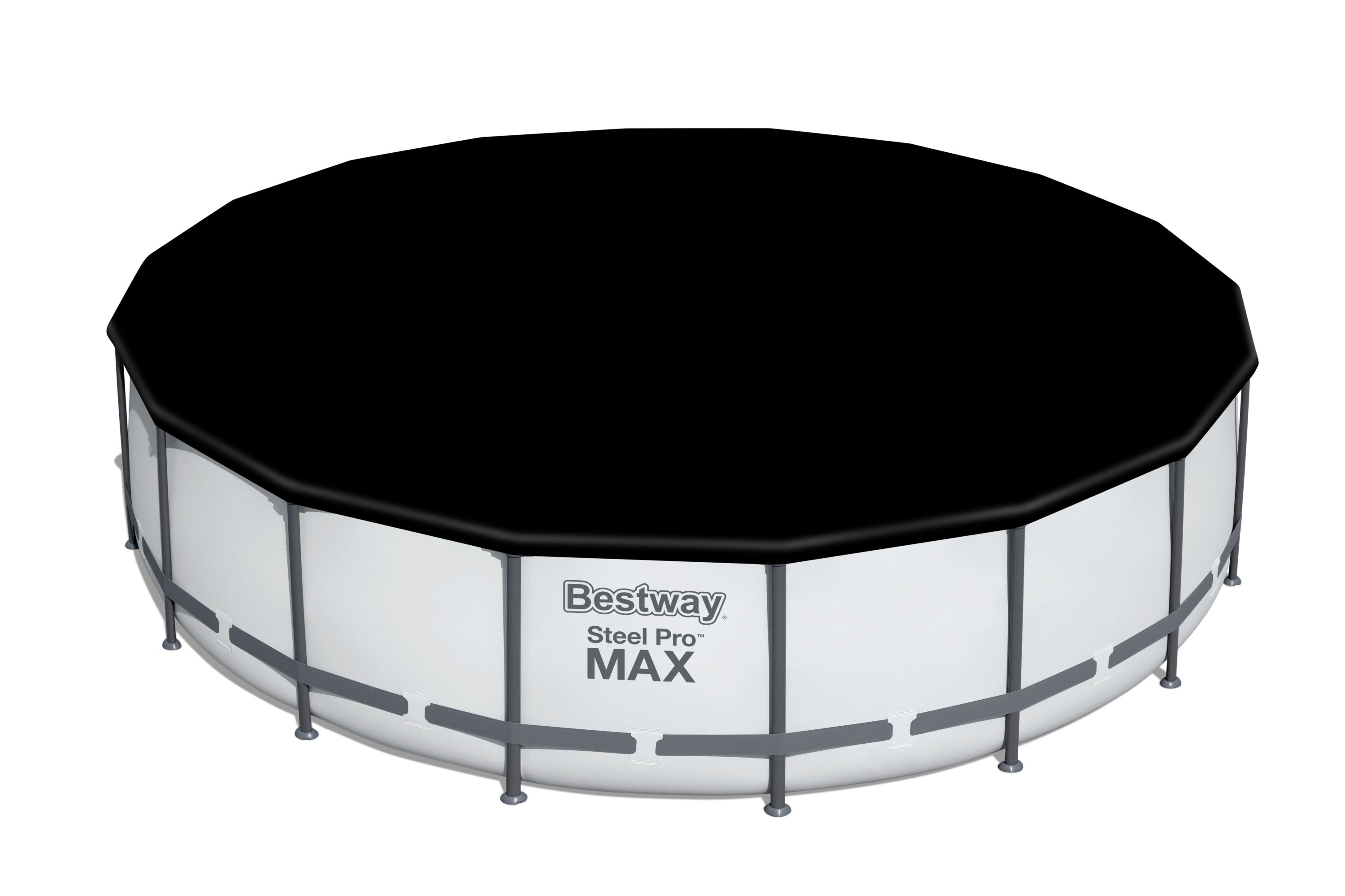 Bestway Pool Komplett-Set hellgrau 549 x 122 cm