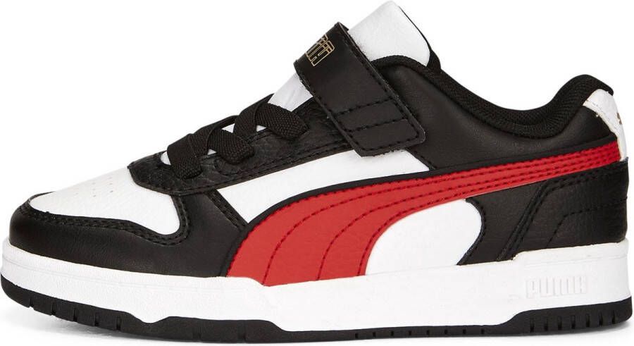 PUMA RBD Game Low AC+PS Unisex Sneakers White ForAllTimeRed Black Gold