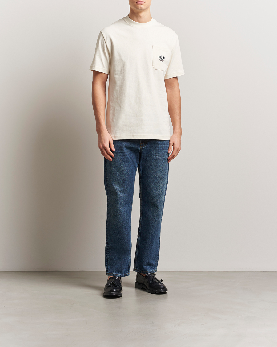 Fred Perry Relaxed 1952 Tennis T-Shirt Ecru