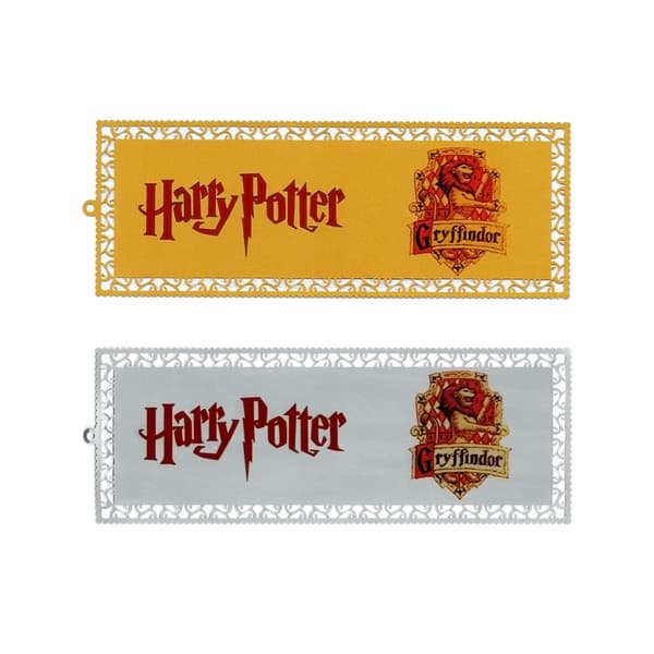 2 stk Harry Potter Gryffindor Metall Bokmerker