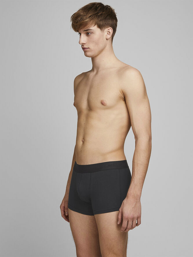 Jack & Jones JACTONE IN TONE TRUNKS 5 PACK NOOS Black/black - black - black - black