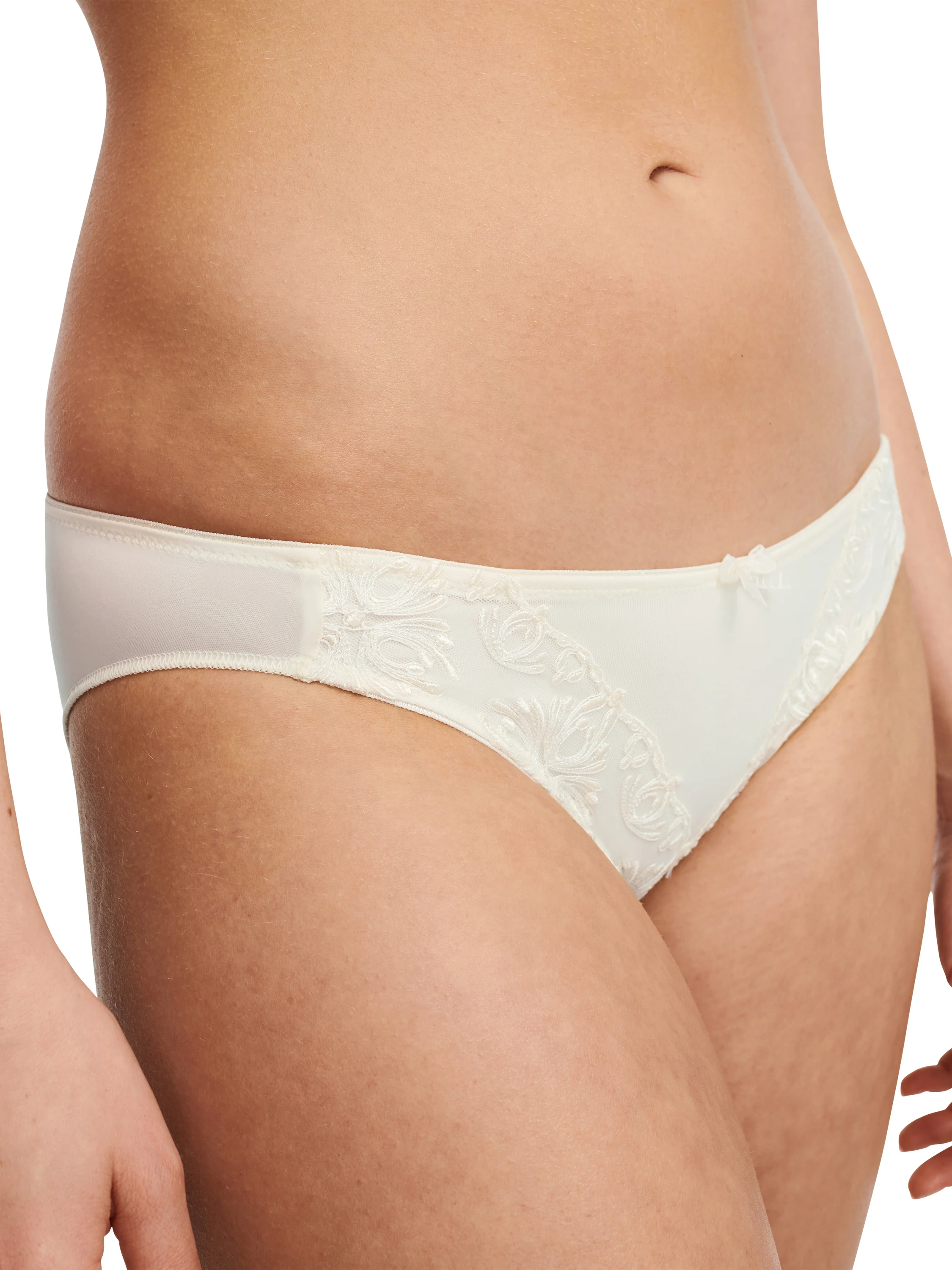 CHAMPS ELYSEES - Slip évolutif broderie italienne | Beige