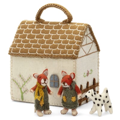 Set Puppenhaus Filz